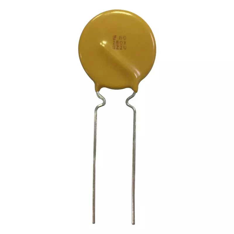 Littelfuse FUSE, RESETTABLE PTC, 60VDC, 2.5A, TH Model No - 60R250XMR