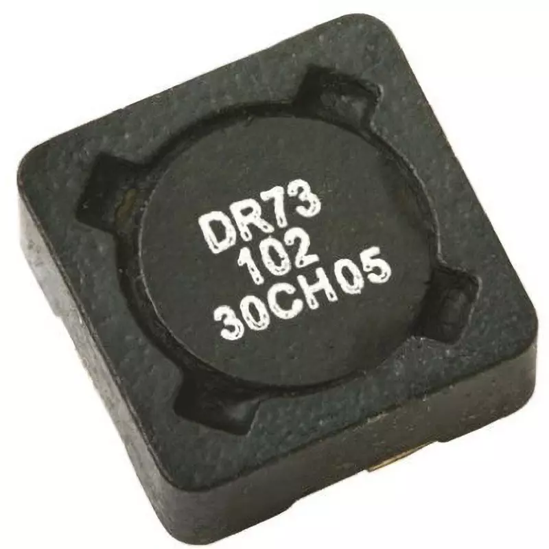 Cooper Bussmann Wirewound Inductor 7.6x3.55 mm LengthxHeight, DR73-101-R (Pack of 5)