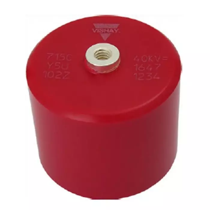 Vishay Single Layer Ceramic Capacitor 10 nF Capacitance -20 to +80% Tolerance Screw Terminal Mount, 715C15DKS10
