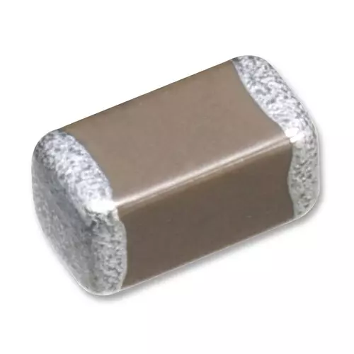 Kemet SMD Multilayer Ceramic Capacitor 0.1µF, 25V, 10%, X7R, 0402, C0402C104K3RACTU (Pack of 10000)