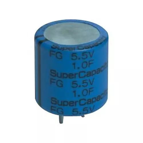 Kemet Electric Double Layer Capacitor 4.7F, 5.5V, Super Radial, FG0H475ZF