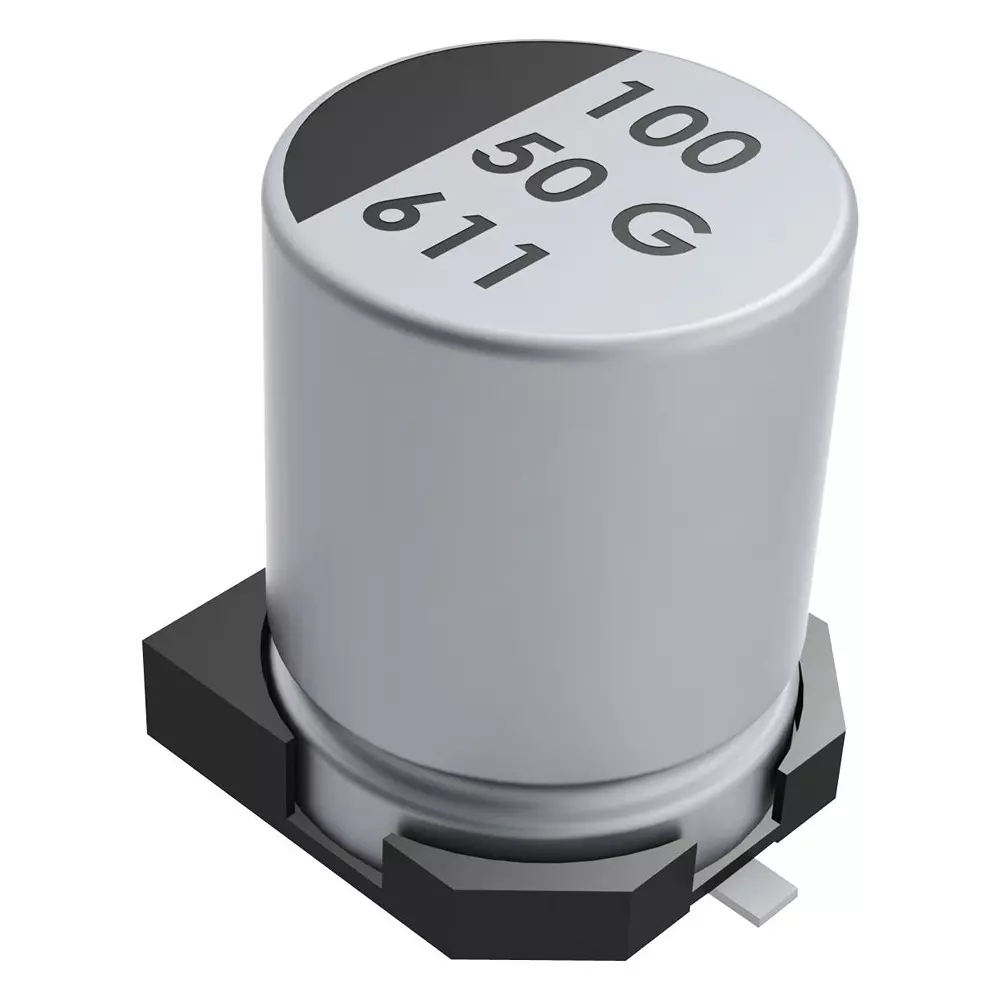 Kemet SMD Aluminium Electrolytic Capacitor 10µf, 16V, EDK106M016A9BAA (Pack of 10)