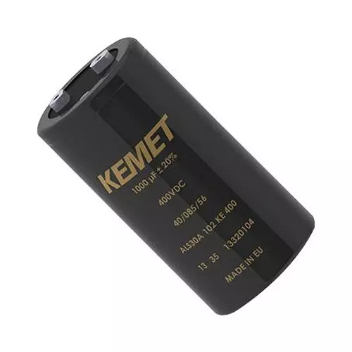 Kemet Snap In / Screw Terminal Aluminium Electrolytic Capacitor 4700µf, 250V, Alu Elec, Screw, ALS30A472MF250
