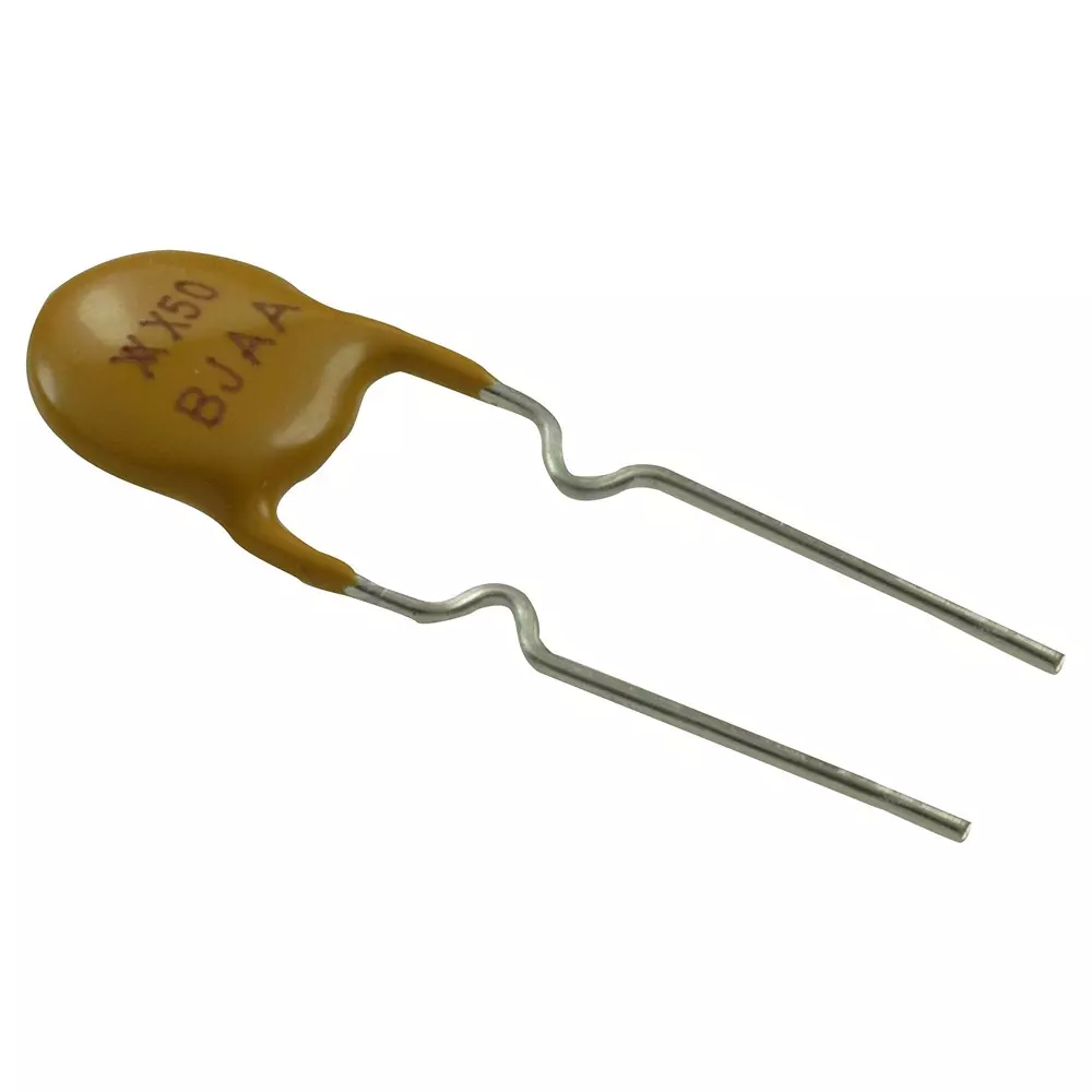 Littelfuse FUSE, PTC RESET, 72V, 500mA, RADIAL Model No - RXEF050.