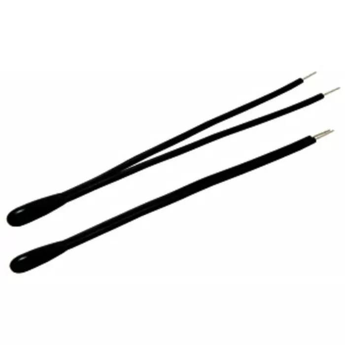 Vishay NTC Type Thermistor 10 kΩ Resistance 3x10 mm, NTCLE413E2103F102L (Pack of 10 Pcs)