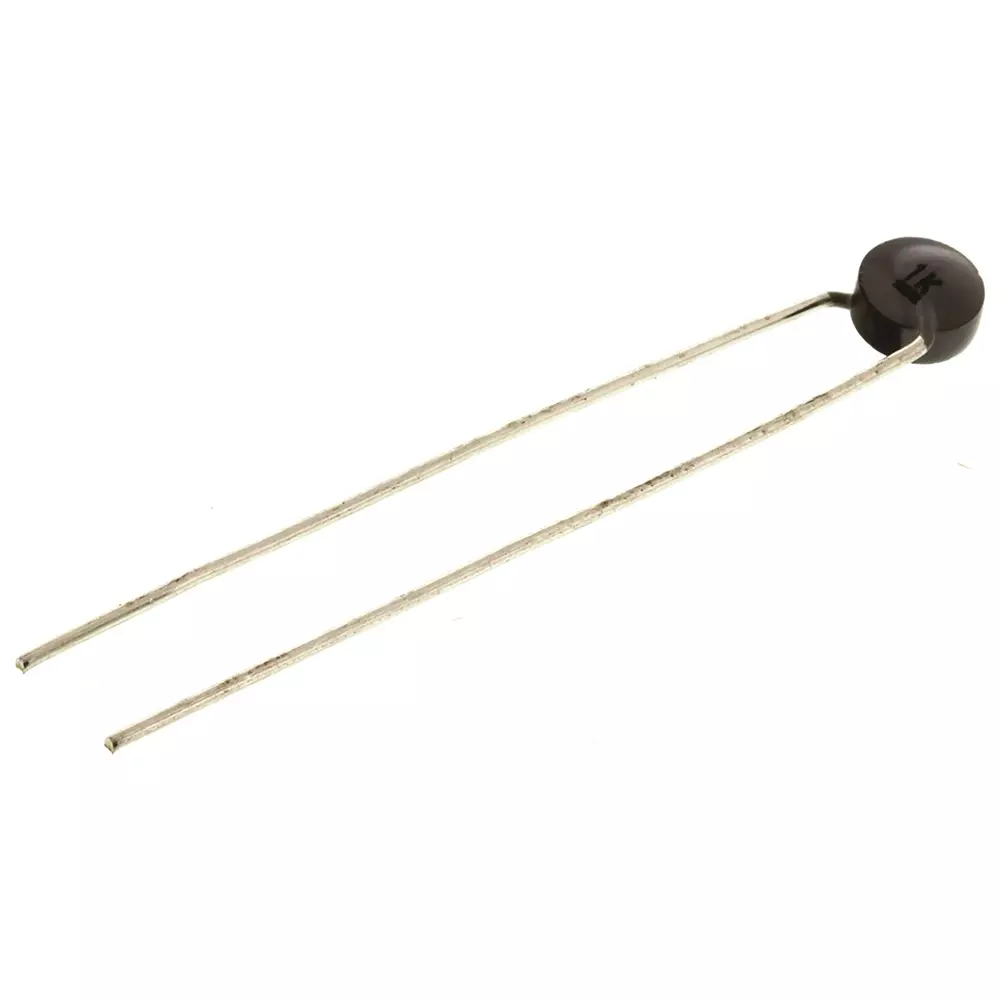 Epcos B57164K Series NTC Type Thermistor 1 kΩ Resistance 450 mW Maximum Power Rating, B57164K0102J000 (Pack of 5)