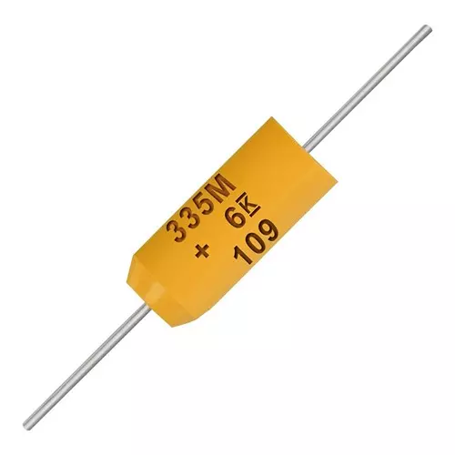 Kemet Leaded Tantalum Capacitor 10Uf, 35V, 2 Ohm, 0.2, Axial, T322D106M035AT