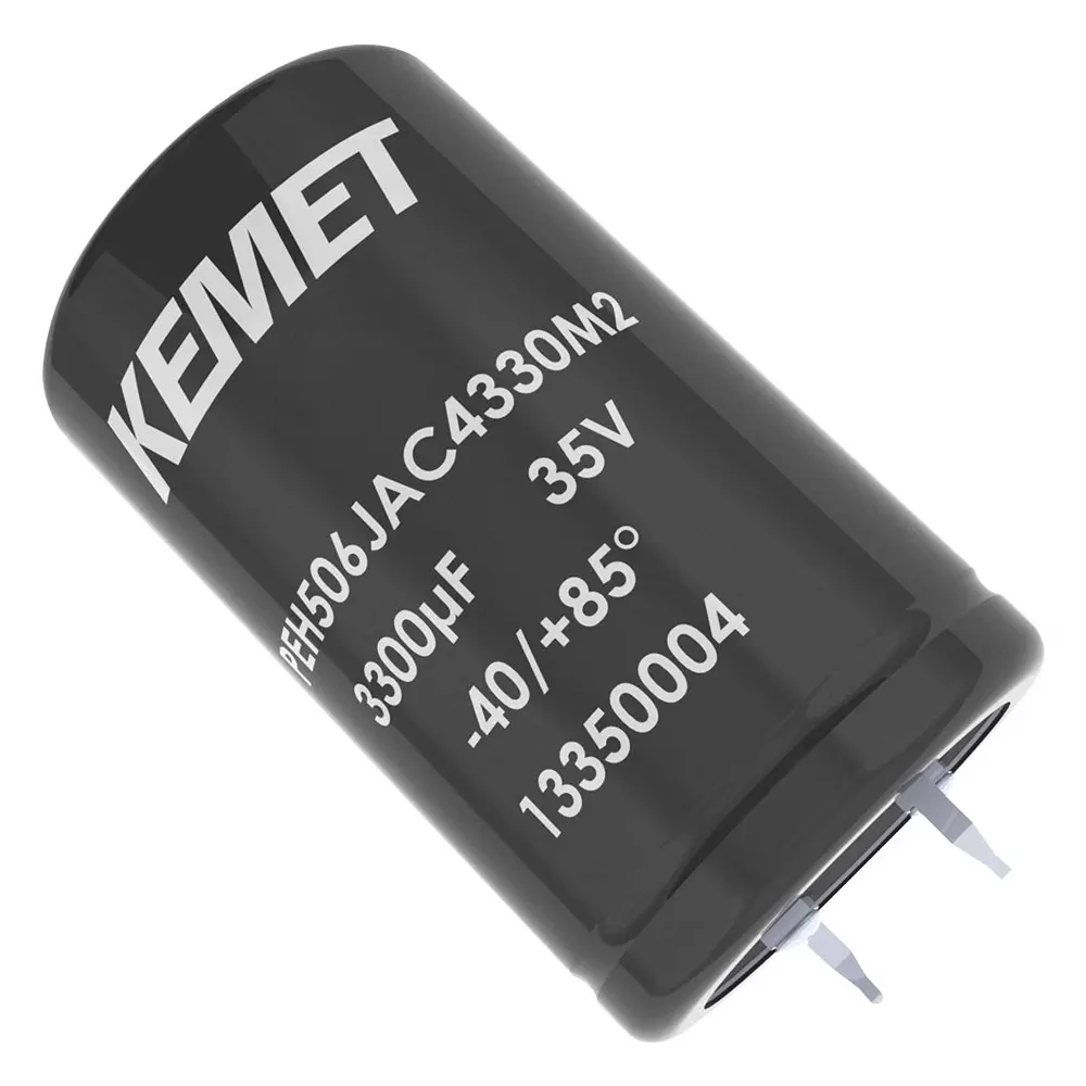 Kemet Snap In / Screw Terminal Aluminium Electrolytic Capacitor 470µf, 250V, Alu Elec, Snap-In, PEH506SBE3470M2