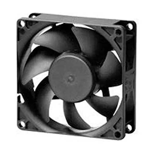 MULTICOMP Axial Fan, 80 mm, 12Vdc, 37Cfm, 30Dba, Mc002708.