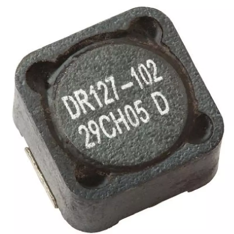 Cooper Bussmann Wirewound Inductor 12.5x8 mm LengthxHeight, DR127-100-R (Pack of 5)
