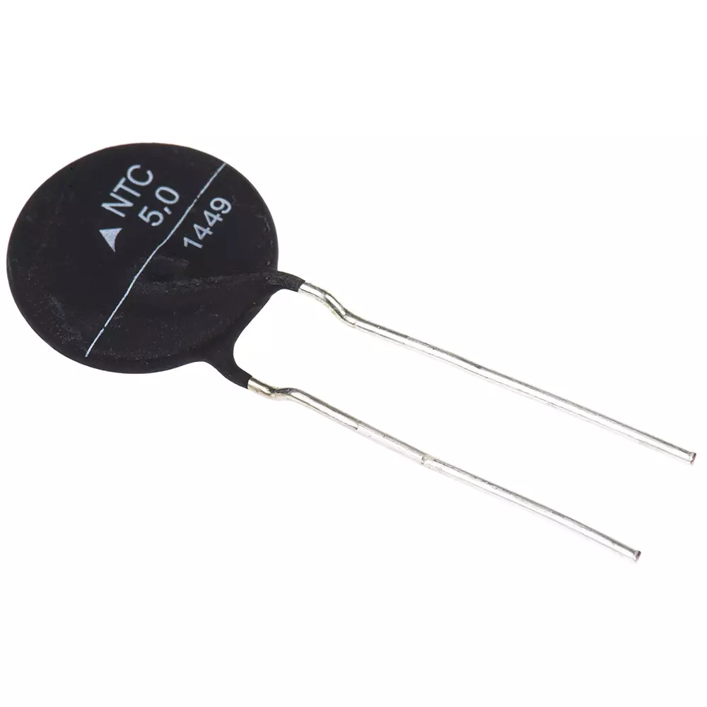 Epcos B57364S0***M0** Series NTC Type Thermistor 5 Ω Resistance 5100 mW Maximum Power Rating, B57364S0509M000 (Pack of 1000)