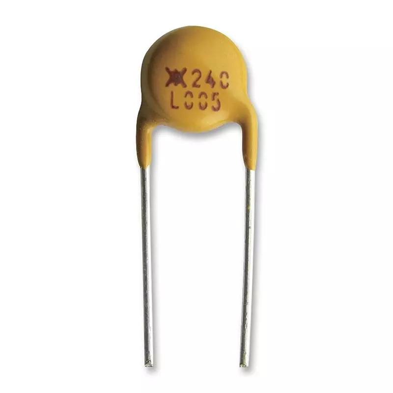 Littelfuse FUSE, PTC RESETTABLE, 240V, 1A, RAD Model No - LVR005NS