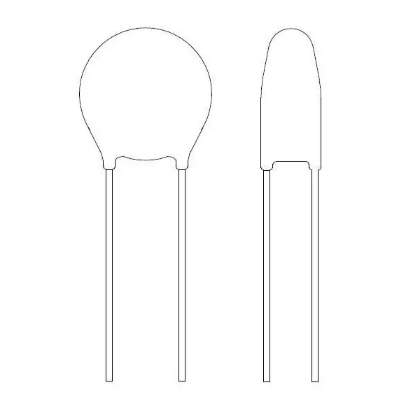 Honeywell Inrush Current Limiter PCB Mount 10 Ω Resistance 22 mm Diameter, ICL2210008-01