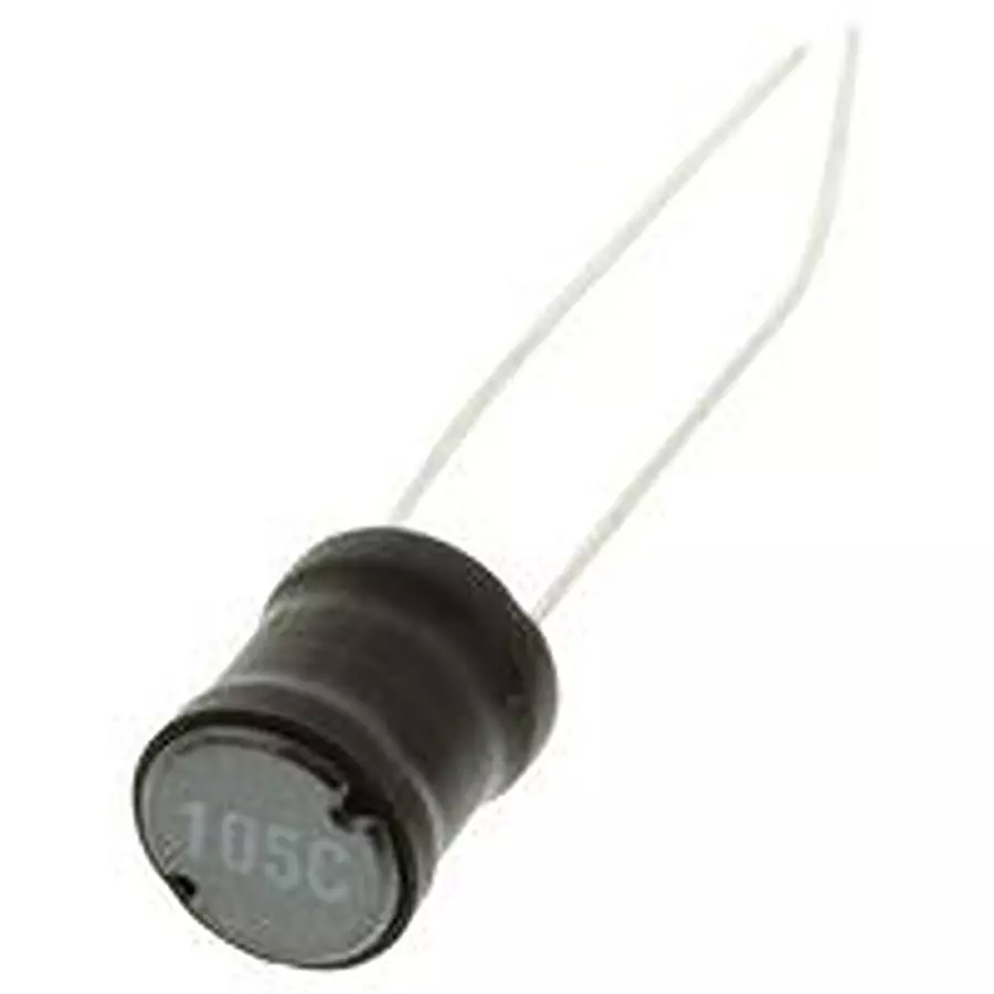 MURATA POWER SOLUTIONS Inductor, 1Mh, 10% 0.33A Th Radial, 13R105C