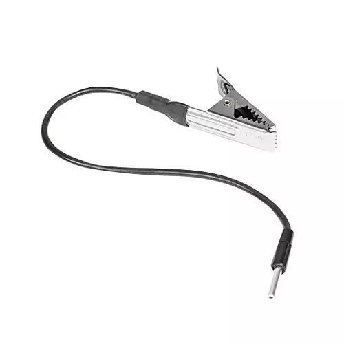 RS PRO Kelvin Clip 250 mm Silver, Black 250 V, 2768149