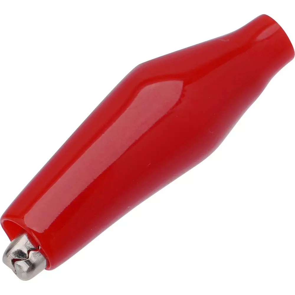 MonotaRO Alligator Clips Red AC125 V, ACT-101(S) (Pack of 5 Pcs)
