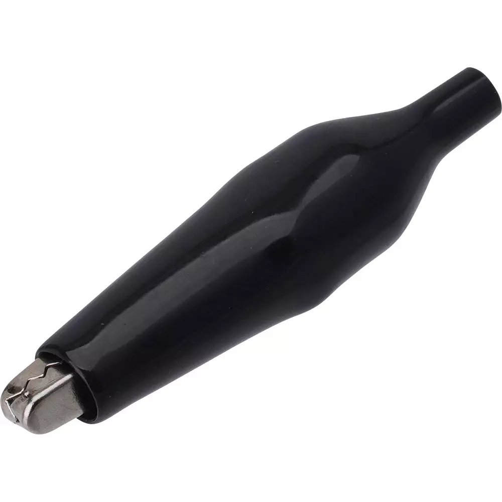 MonotaRO Alligator Clips Black AC125 V, ACT-103(L) (Pack of 5 Pcs)