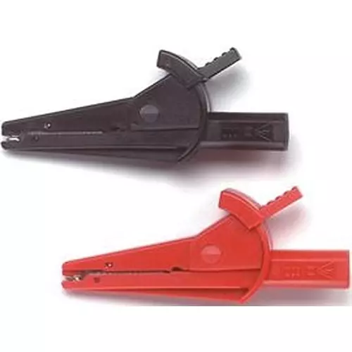 POMONA Alligator Clip With Banana Jack, 5A, 5916B (Pack of 2)