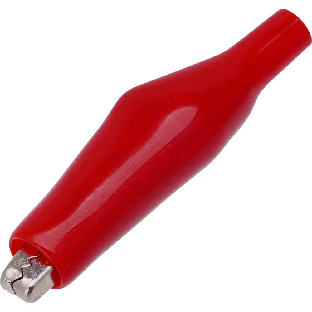 MonotaRO Alligator Clips Red AC125 V, ACT-102(M) (Pack of 5 Pcs)
