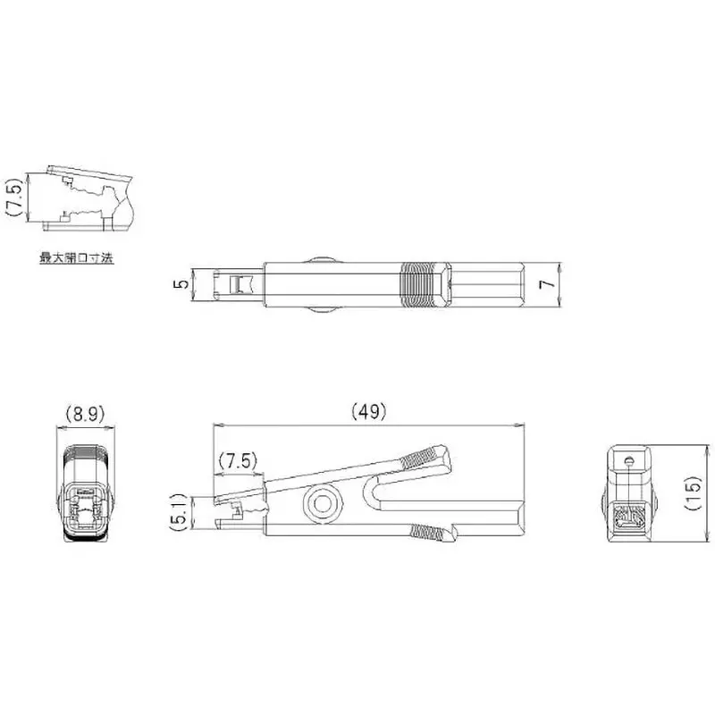 sato-parts-power-clip-30-v-5-amp-rating-c-100-w