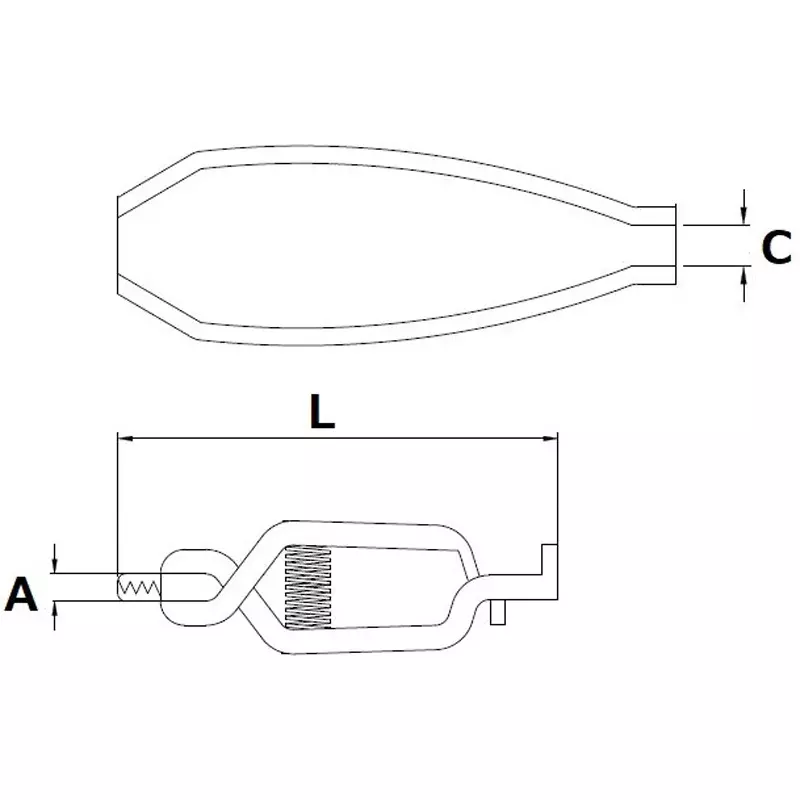 monotaro-alligator-clips-red-ac125-v-act-202-pack-of-5-pcs