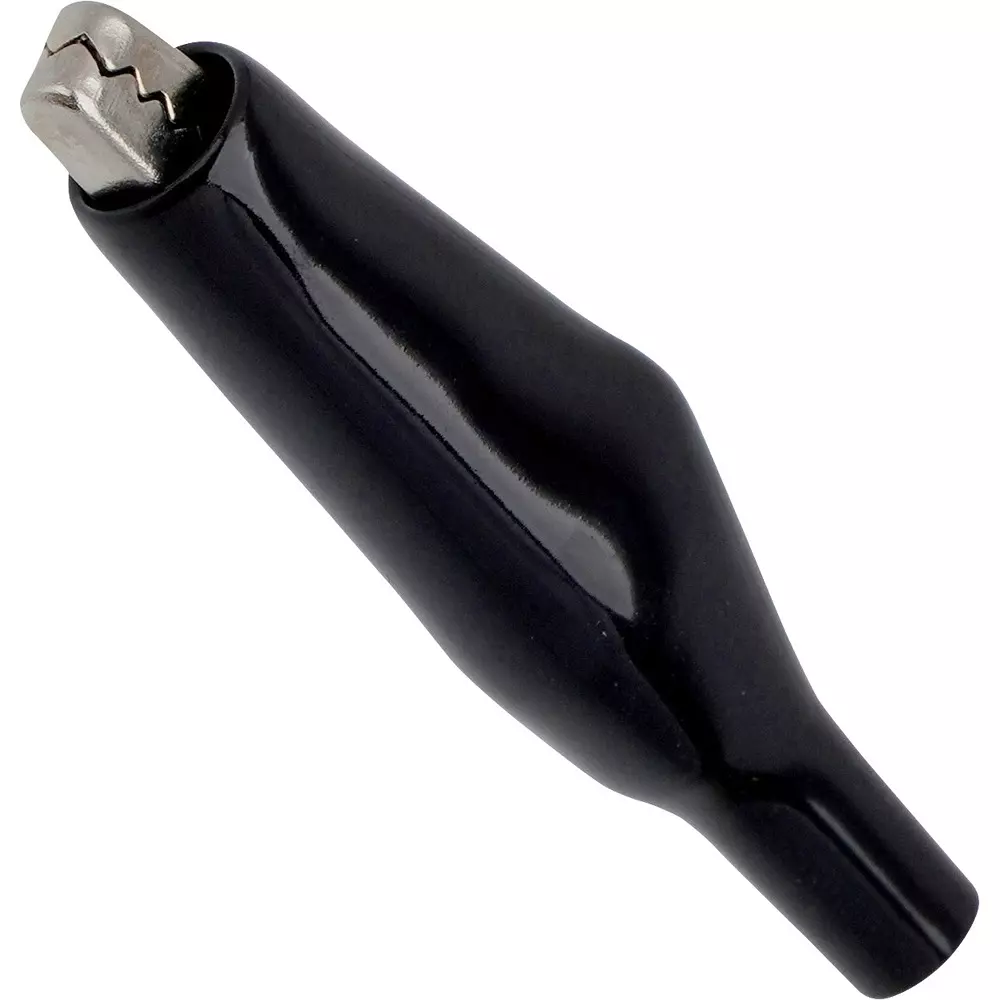 MonotaRO Alligator Clips Black AC125 V, ACT-102(M) (Pack of 5 Pcs)