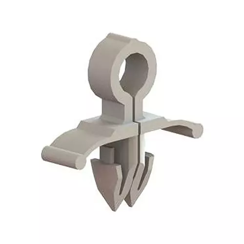 ESSENTRA COMPONENTS Cable Clips CABLE CLAMP, NATURAL, NYLON 6.6, SRC-1-01 (Pack of 10)