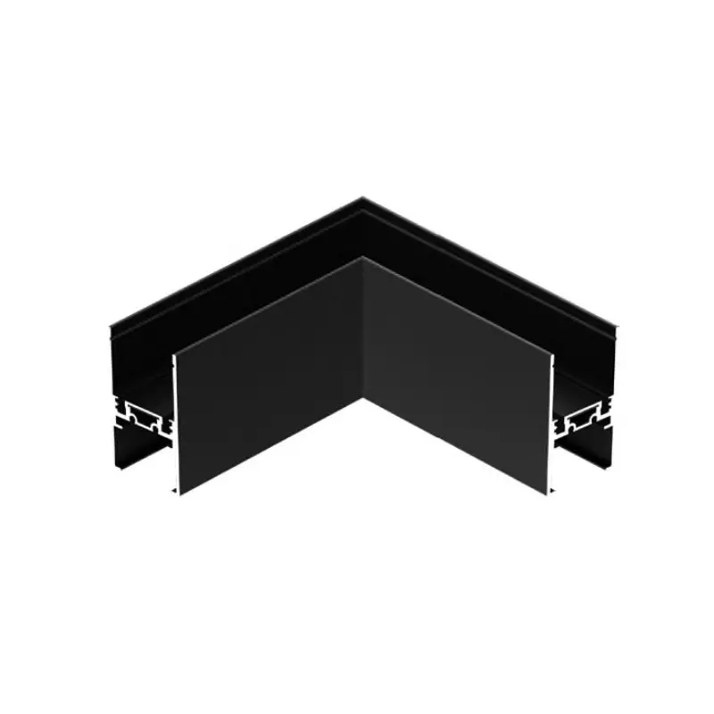 Sturlite Horizontal SMA07 SURFACE Jointer 90° Plastic Black for Home & Office, LG-0340-SUR-HR