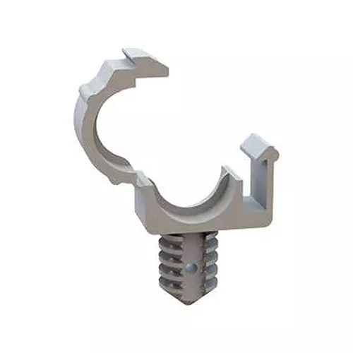ESSENTRA COMPONENTS Cable Clips CABLE CLAMP, HINGED, NYLON 6.6, NATURAL, 23RCFB035C (Pack of 5)