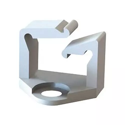 ESSENTRA COMPONENTS Cable Clips WIRE SADDLE, NYLON 6.6, NATURAL, LWS-SR-4-01 (Pack of 5)