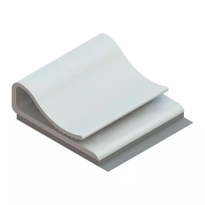 ESSENTRA COMPONENTS Cable Clips CABLE FASTENER, CFCC-4-05A-RT (Pack of 5)