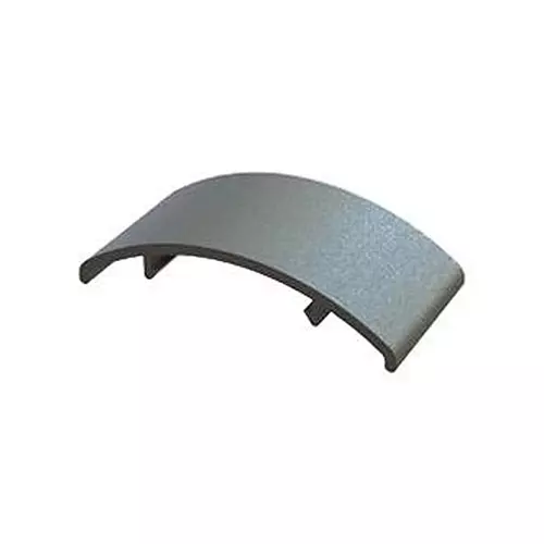 ESSENTRA COMPONENTS Cable Clips CABLE CLAMP, BLACK, PVC, 50.8MM, OFCG-16 (Pack of 2)