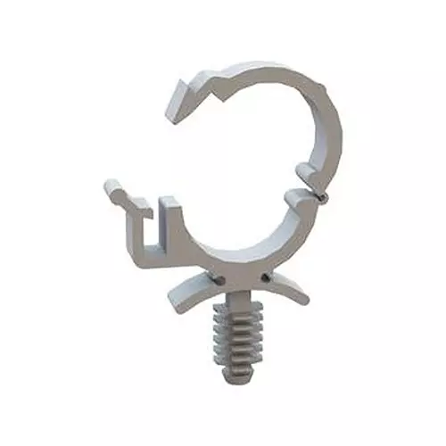 ESSENTRA COMPONENTS Cable Clips CABLE CLAMP, HINGED, NYLON 6.6, NATURAL, 23RCFB05025 (Pack of 5)