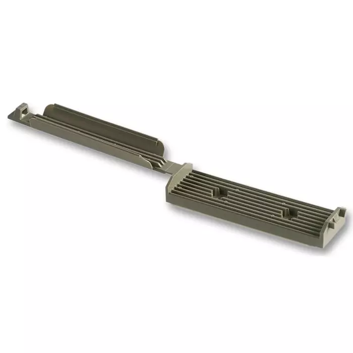 PANDUIT Cable Clips LATCHING MOUNT, FLAT CABLE, PK100, FCM2-A-C14 (Pack of 100)