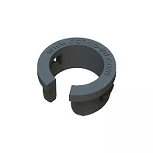 ESSENTRA COMPONENTS Cable Grommets GROMMET, NYLON 6.6, 22MM, BLACK, PGSB-1822A (Pack of 200)