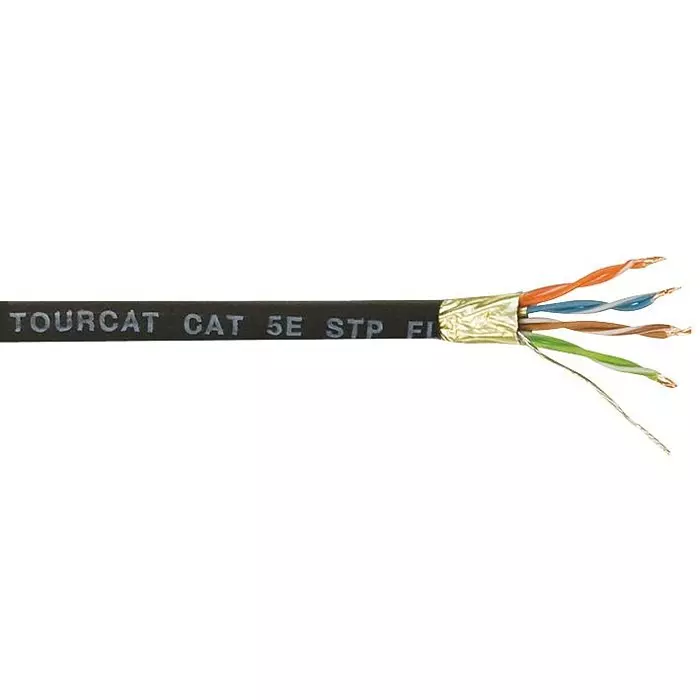 VAN DAMME Cable, Cat 5E, Stp, 100M, 268-450-000