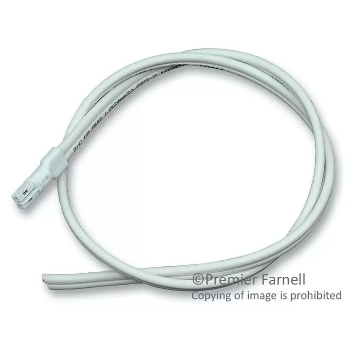 AMP - TE CONNECTIVITY CABLE ASSEMBLY, HV2 PLUG TO PIGTAIL, 2FT, 2181148-1