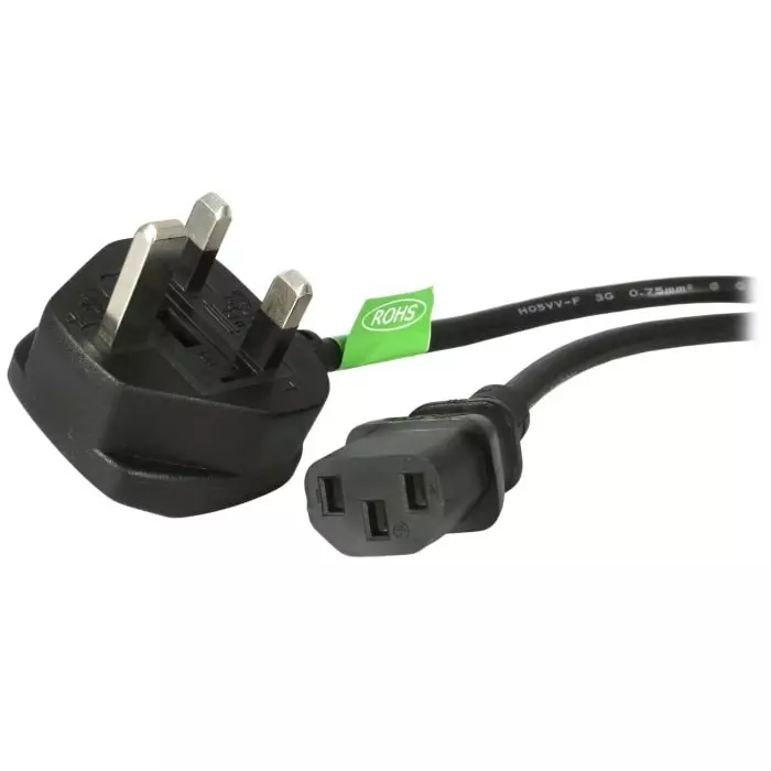 StarTech.com Power Socket Power Cable Male to Female 3 m, PXT101UK3M