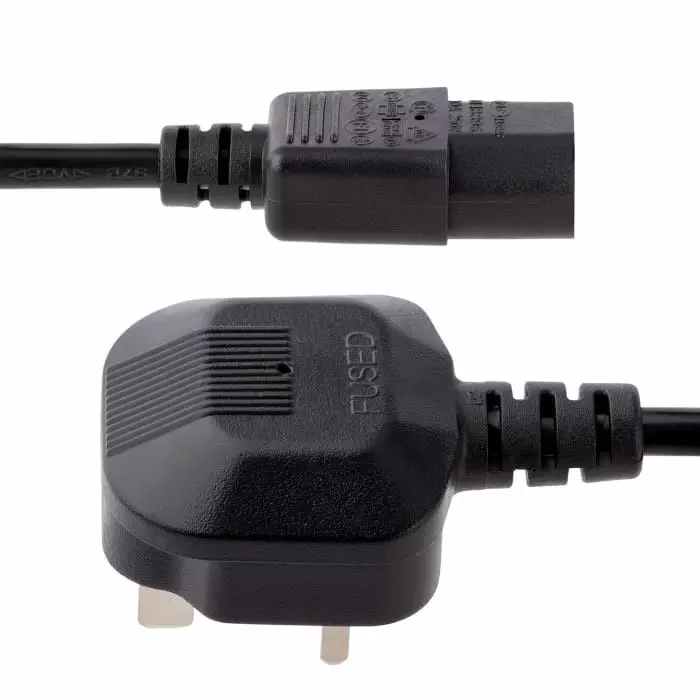 StarTech.com Power Socket Power Cable Male to Female 3 m, PXT101UK3M