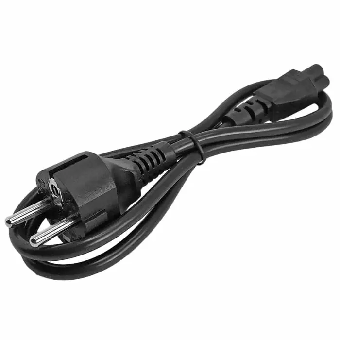 StarTech.com Power Cable Male to Male 18 AWG 250 V 2.5 A 1 m, PXTNB3SEU1M