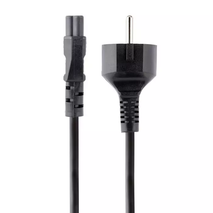StarTech.com Power Cable Male to Male 18 AWG 250 V 2.5 A 1 m, PXTNB3SEU1M