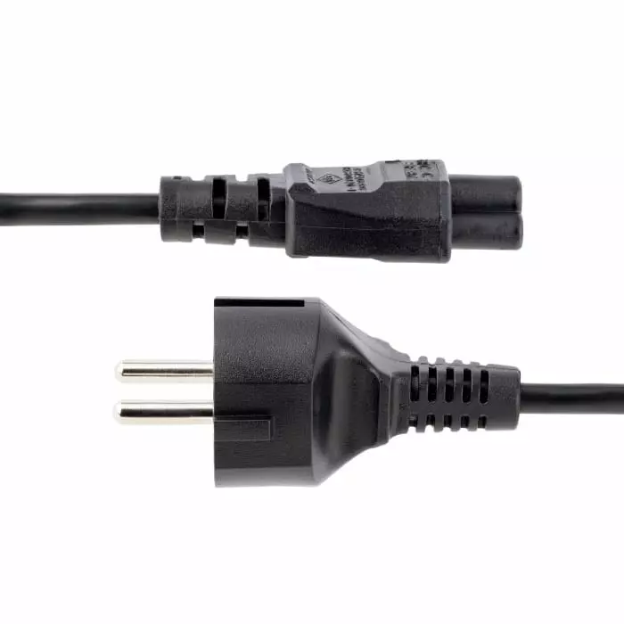 StarTech.com Power Cable Male to Male 18 AWG 250 V 2.5 A 1 m, PXTNB3SEU1M
