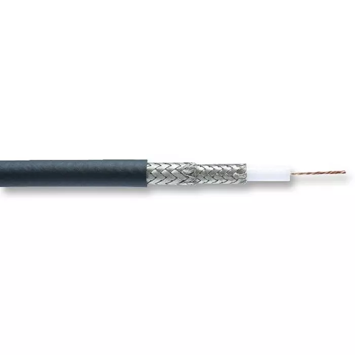 BELDEN Cable, Coax, Rg59/U, Black, 304.8M, 1505F B591000