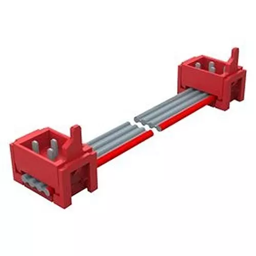 TE CONNECTIVITY Ribbon Cable, Mow Plug, 6Pos, 75 mm, 2205061-1