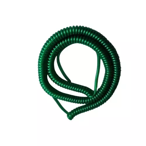 Manlon Spiral Earthing Cable Green 1 Core 2.5 Sqmm Conductor Size, 10 m Length