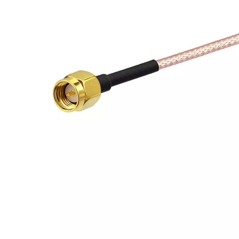 NBR SMA Male Pigtail Antenna Coaxial Low-Loss Cable 50 Ω Impedance 15 cm, Multi Color