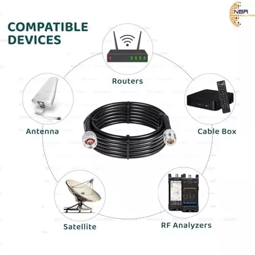 nbr-rg58-n-male-to-n-female-coaxial-jumper-extension-rf-coaxial-antenna-cable-terminated-50-low-loss-jumper-wire-25cm
