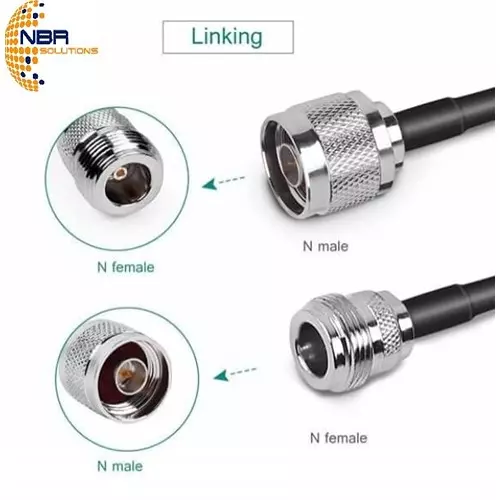 nbr-rg58-n-male-to-n-female-coaxial-jumper-extension-rf-coaxial-antenna-cable-terminated-50-low-loss-jumper-wire-25cm