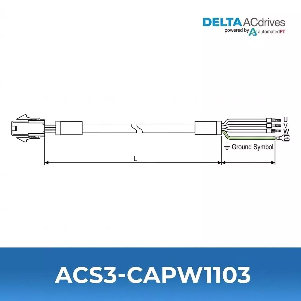 delta-5-m-power-brake-wire-cable-black-color-for-servo-motors-asd-capw1105