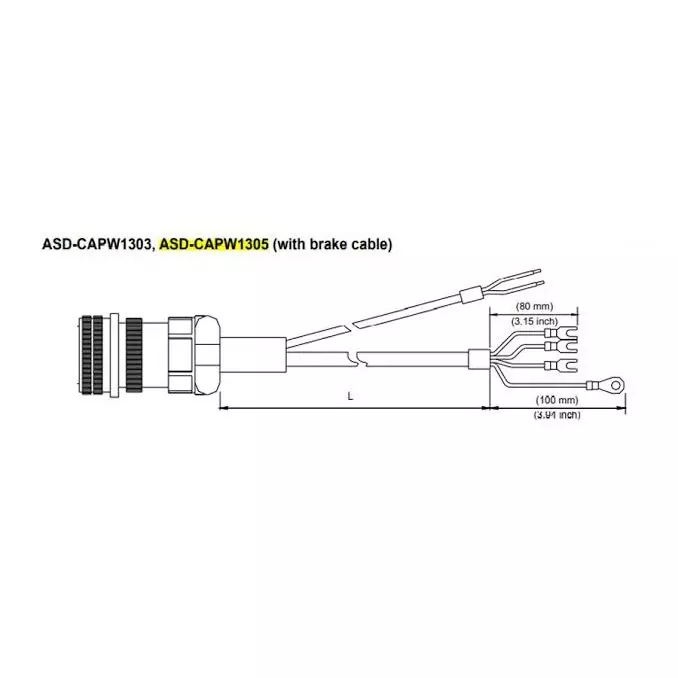 delta-5-m-power-brake-wire-cable-black-color-for-servo-motors-asd-capw1305